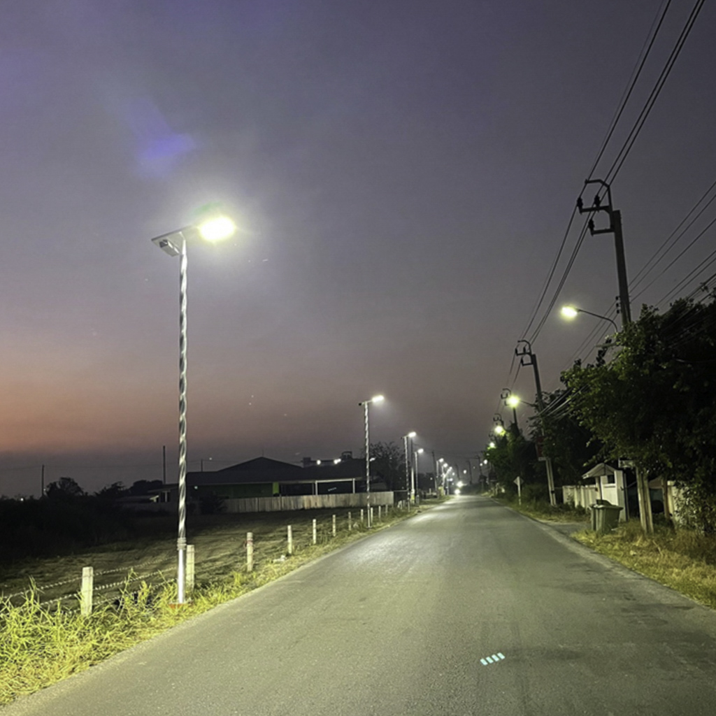 ติดตั้งไฟ LED Street light สมุทรปราการ