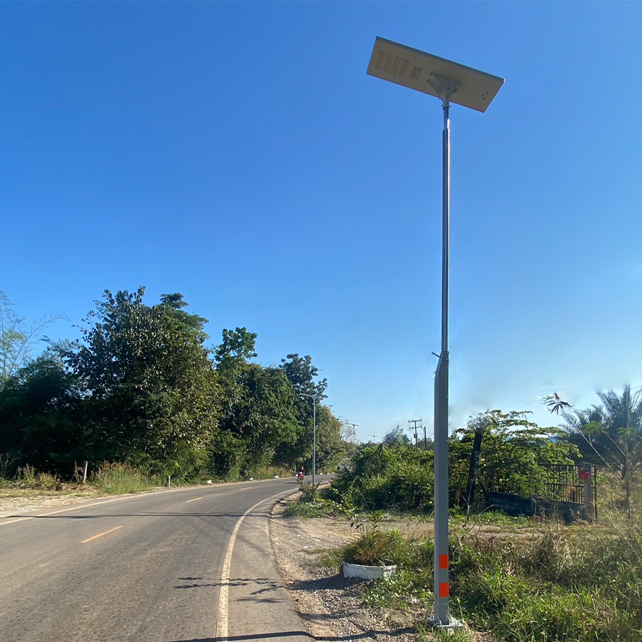 ติดตั้งโคม Solar Cell พื้นที่จ.หนองบัวลำภู